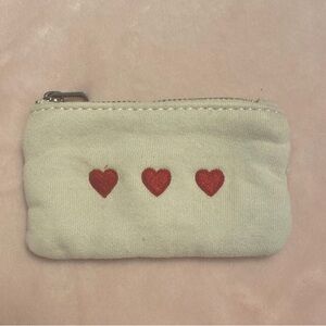 Brandy Melville heart wallet (coin purse)
